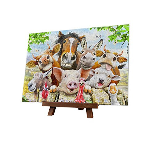 Pintoo - P1238 - Howard Robinson - Farm selfie - 368 Piece mini Plastic Puzzle