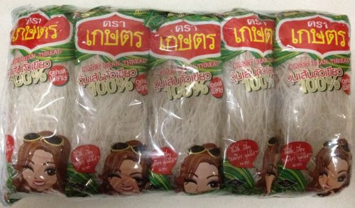 Kaset Brand Thai Bean Thread Glass Noodles   1 4 oz