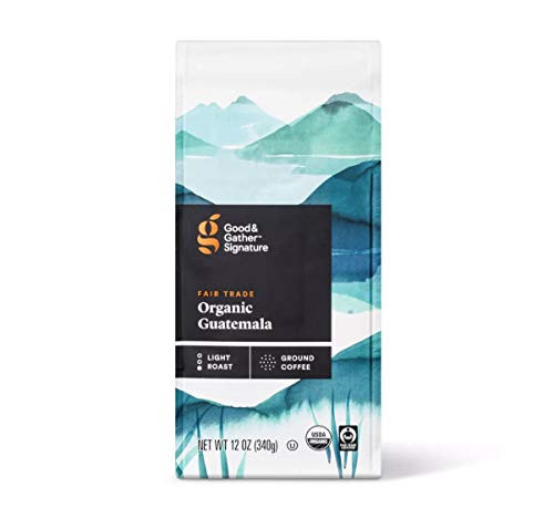 Signature Organic Guatemalan Light Roast Ground Coffee   12oz  One Package
