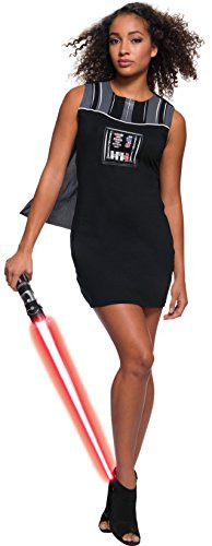 Rubie s Adult Star Wars Darth Vader Rhinestone Costume Dress Set  Large