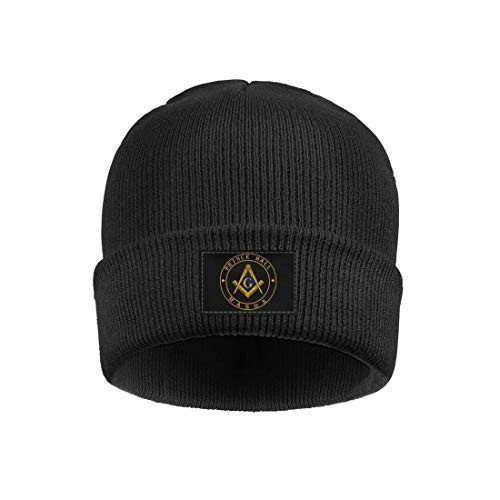 WJINX Prince Hall Masonic Fine Knit Beanies Hat Slouchy Skull Cap for Men Women
