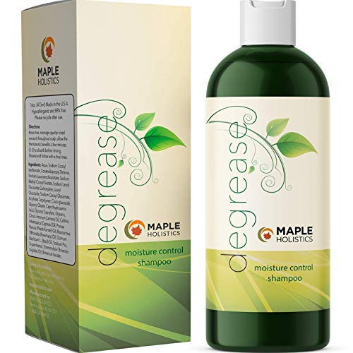 Daily Shampoo for Oily Hair and Oily Scalp Dandruff for Women Men Kids with Itchy Scalp and Greasy Hair Natural Hair Care with Pure Essential Oils Lemon Rosemary Basil Sulfate Free and Color Safe  16