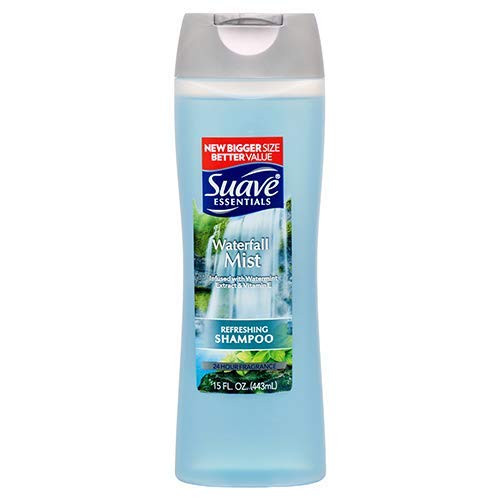 Suave New 381384 Shampoo Waterfall Mist 15 Oz  6 Pack  Shampoo Wholesale Bulk Health   Beauty Shampoo Cup