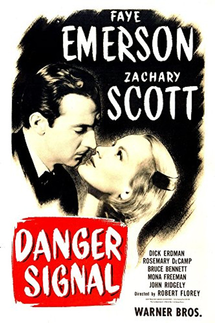 Posterazzi Danger Signal Us Left Zachary Scott Faye Emerson 1945 Movie Masterprint Poster Print 11 x 17 Posterazzi Danger Signal Us Left Zachary Scott Faye Emerson 1945 Movie Masterprint Poster Print 11 x 17
