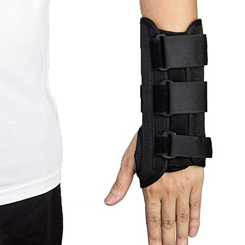 Carpal Tunnel Wrist Brace  Hand Splint Night Sleep Wrist Support Relieve and Treat for Arthritis  Sprains  Carpal Tunnel Pain  Tendonitis  Left M