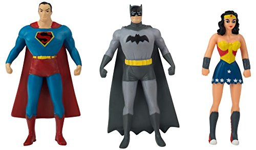 NJ Croce Justice League 3-Piece Mini Bendable Figure Set