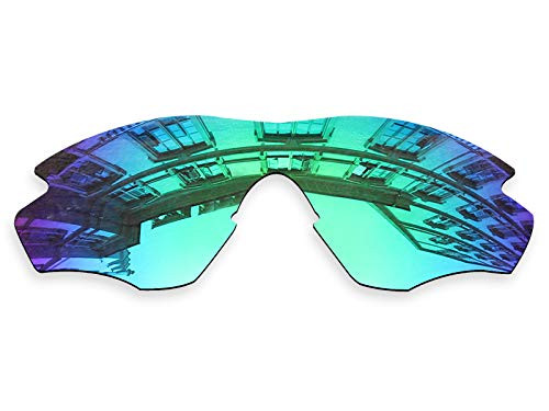 Vonxyz Lenses Replacement for Oakley M2 Frame Sunglass   Jade MirrorCoat Polarized