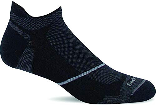 Sockwell Men s Pulse Micro Firm Compression Sock  Black   L XL