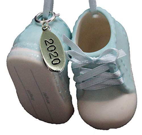 Twisted Anchor Trading Co Baby Boy Shoe Personalized Ornament Babys First Christmas Ornament 2020 Blue Baby Booties   Can Be Personalized   with Gift Box Twisted Anchor Trading Co Baby Boy Shoe Personalized Ornament Babys First Christmas Ornament 2020 Blue Baby Booties   Can Be Personalized   with Gift Box