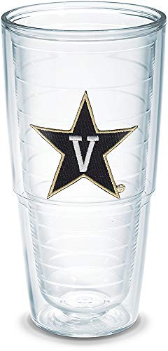 Tervis Vanderbilt University Emblem Individual Tumbler  24 oz  Clear