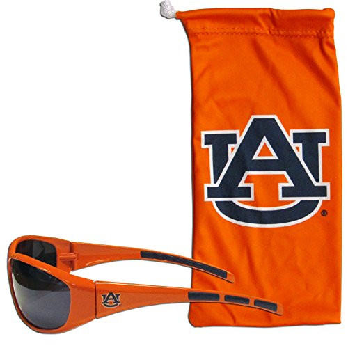 Siskiyou NCAA Auburn Tigers Adult Sunglass and Bag Set  Orange