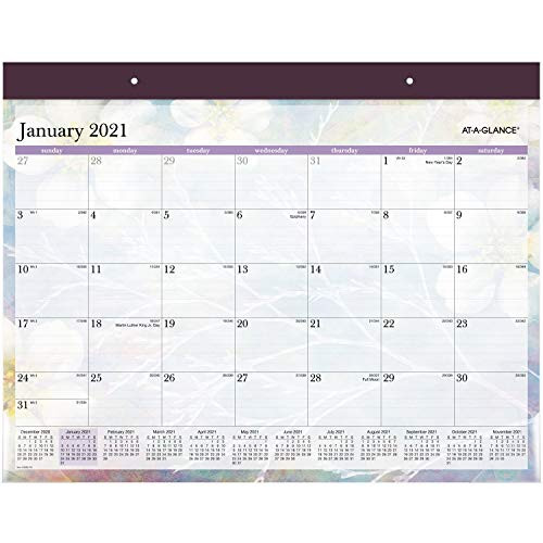 2021 Desk Calendar by AT A GLANCE Monthly Desk Pad 21 3 4 x 17 Standard Dreams SK83 704 21 2021 Desk Calendar by AT A GLANCE Monthly Desk Pad 21 3 4 x 17 Standard Dreams SK83 704 21