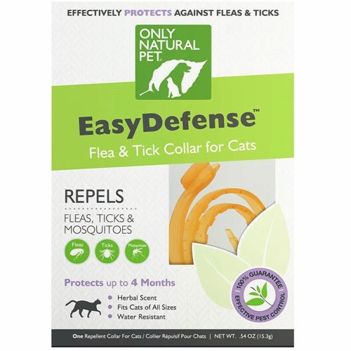 Only Natural Pet EasyDefense Flea   Tick Cat Collar