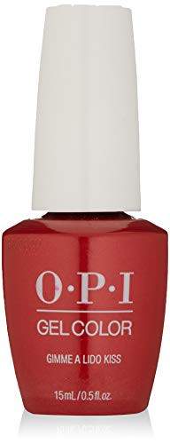 OPI GelColor  Gimme A Lido Kiss  0 5 Fl  Oz  gel nail polish