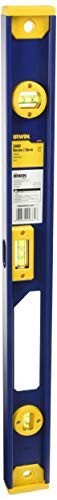 IRWIN Tools 1000 I beam Level  24 Inch  1800990  Blue