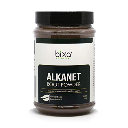 Alkanet Root Powder  Ratanjot Arnebia Nobilis  7 Oz  200g  by Bixa Botanical