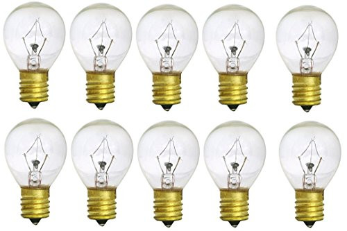 Replacement Bulbs for Lava Lite 5025-6 25 Watt 14.5-Inch Lava Lamps, 10-Bulbs