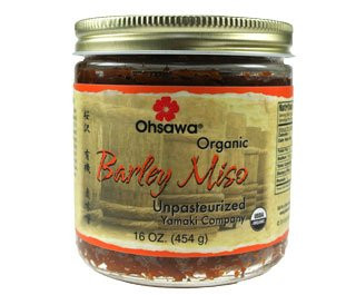 Ohsawa Yamaki Organic unpasteurized 2 Year Barley Miso   Macrobiotic  Vegan and Kosher   1 Lb