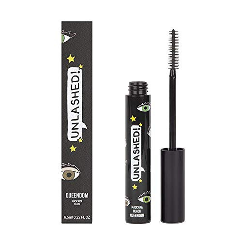 Queendom Unlashed Mascara   Volumizing and Lengthening   Boosts Lash Length   Vegan  Cruelty Free  Paraben Free