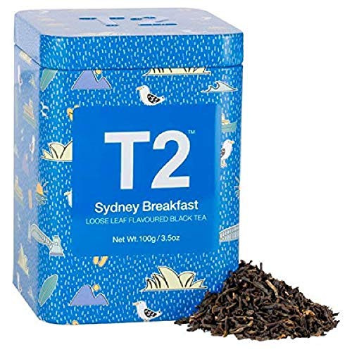 T2 Tea   Sydney Breakfast Black Tea  Loose Leaf Black Tea In T2 Icon Tin  3 5OZ