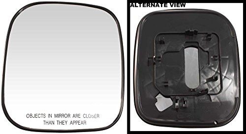 APDTY 67876 Side View Mirror Replacement Glass Fits Right  Passenger Side  2001 2006 Mitsubishi Montero Models Without Heat  Replaces MR574412