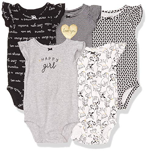 Carter s Baby Girls Bodysuits  Flutter  12 Months