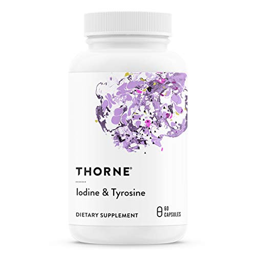 Thorne Research Iodine Tyrosine Mineral and Amino Acid Support for Healthy Thyroid Function 60 Capsules Thorne Research Iodine Tyrosine Mineral and Amino Acid Support for Healthy Thyroid Function 60 Capsules