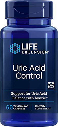 Life Extension Uric Acid Control  60 Vegetarian Capsules