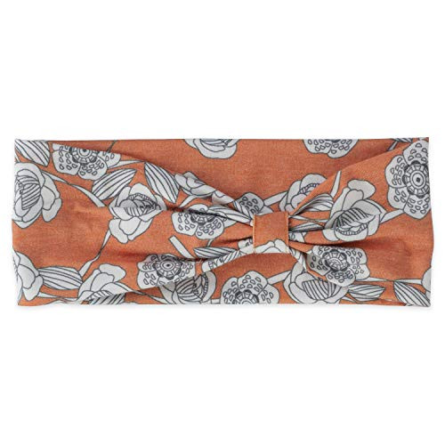 Pistil Women s Peony Headband  Orange  One Size