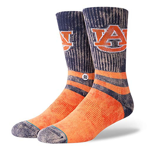 Stance M556D18AUB Men s Auburn Retro Wash Sock Navy L 9 12 Stance M556D18AUB Men s Auburn Retro Wash Sock Navy L 9 12