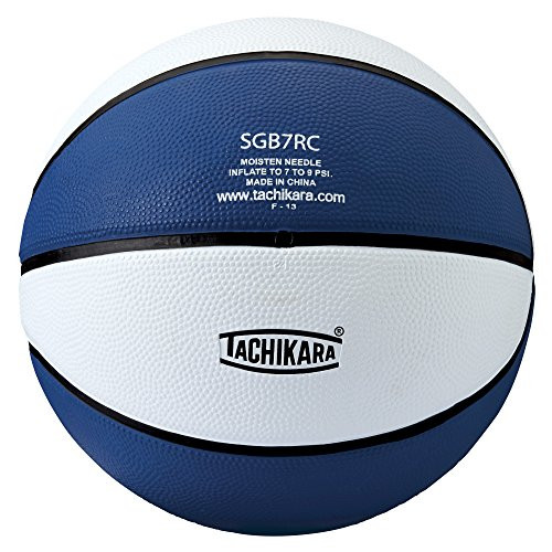 Tachikara Colored Regulation Size BasketBall  Royal White