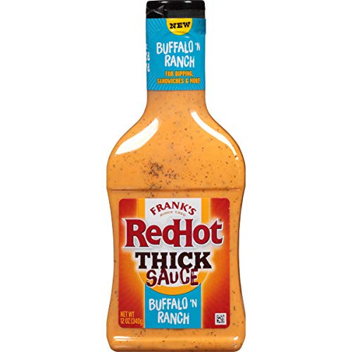 Frank s RedHot Buffalo  N Ranch Thick Sauce  12 oz  Pack of 6