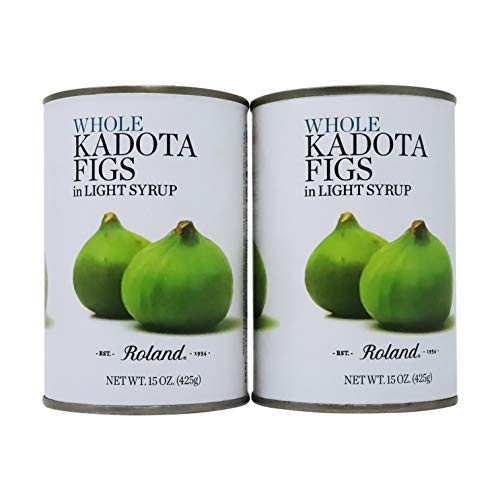 Roland  Whole Kadota Figs in Light Syrup 15 Ounce Can 2 Pack