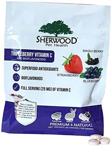 Sherwood Pet Health Vitamin C and Bioflavonoids  100 Tablets   60 Grams