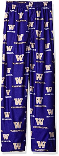 NCAA by Outerstuff NCAA Washington Huskies Kids Team Colored Printed Pant  Regal Purple  Kids Medium 5 6