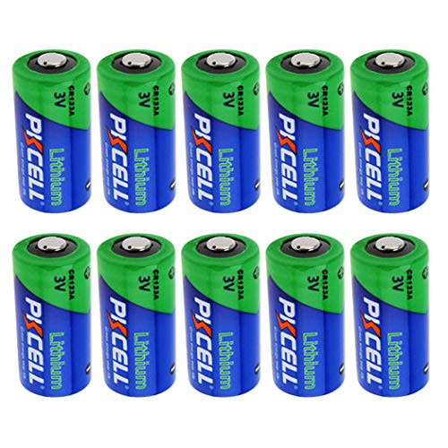 3V CR123A 123A CR17345 1500mah Lithium Batteries 10Pcs