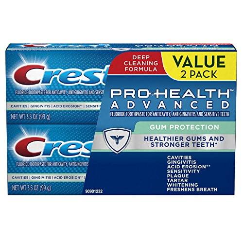 Crest Pro Health Advanced Gum Protection Toothpaste  3 5oz  Twin Pack