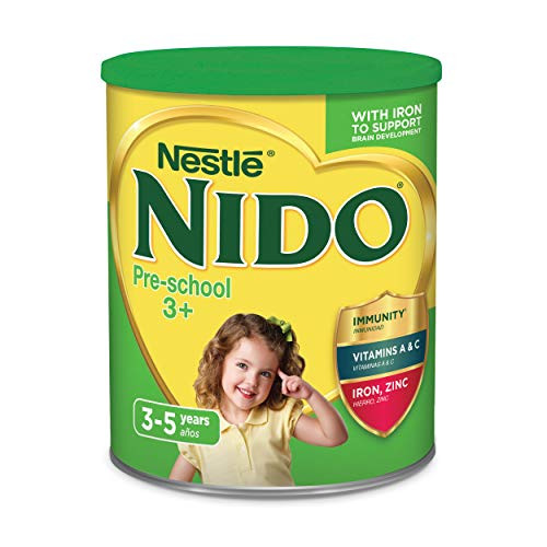 Nestle NIDO Pre School 3  Whole Milk Powder 1 76 lb  Canister   Powdered Milk Mix