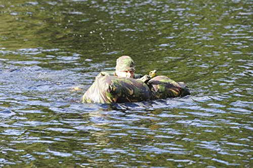 Posterazzi A soldier participates in a river crossing during Exercise Cambrian Patrol Poster Print   17 x 11