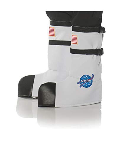 UNDERWRAPS Kid s Children s Astronaut Boot Top Covers Costume   White Childrens Costume  White  One Size