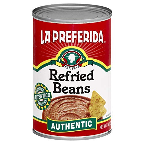 La Preferida Refried Pinto Beans  Authentic  16 oz  Pack of 6