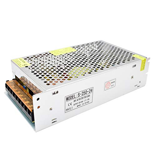 DC 24V 10A Switching Power Supply Universal Regulated LED Power Supply 24 Volt 240W AC 110 220V Switching Converter Transformer Driver for LED Strip Lights  Industrial Control