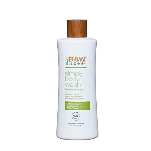 Raw Sugar Skin Green Tea Cucumber Aloe Vera Sensitive Body Wash 25 fl oz pack of 1 Raw Sugar Skin Green Tea Cucumber Aloe Vera Sensitive Body Wash 25 fl oz pack of 1