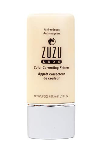 Zuzu Luxe Color correcting Primers  Anti   Redness  1 fl oz prime skin to reduce the appearance of fine lines  create flawless skin  Natural  Paraben Free  Vegan  Gluten free  Cruelty free  Non GMO