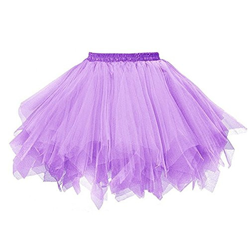 Big Girls Tutu Skirts Layered Tulle Princess Dresses Sparkle Halloween Tutu Purple Big Girls Tutu Skirts Layered Tulle Princess Dresses Sparkle Halloween Tutu Purple