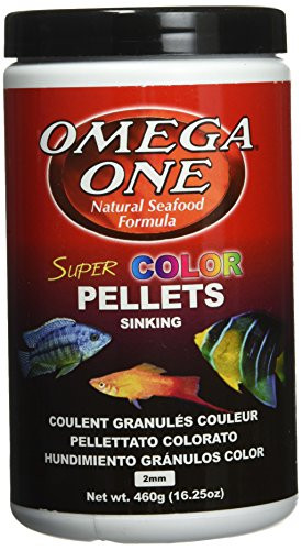 Omega One Super Color Sinking Pellets  2mm Pellets  16 25 oz