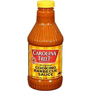 Carolina Treet Cooking Barbecue Sauce  Original Flavor  27 5 Ounce  Pack of 2