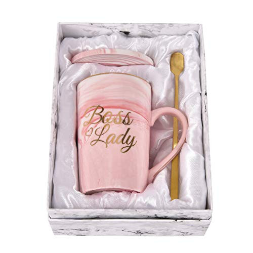 Boss Lady Coffee Mug for Women Boss Lady Gifts for Boss Woman Coffee Mug Appreciation Mug for Boss Day Mug for Boss Boss Lady Mugs Printing with Gold 14Oz with Exquisite Box Packing Spoon and Coaster Boss Lady Coffee Mug for Women Boss Lady Gifts for Boss Woman Coffee Mug Appreciation Mug for Boss Day Mug for Boss Boss Lady Mugs Printing with Gold 14Oz with Exquisite Box Packing Spoon and Coaster