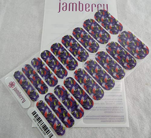 Jamberry The Starlet 0316 27A1 Nail Wrap Full Sheet