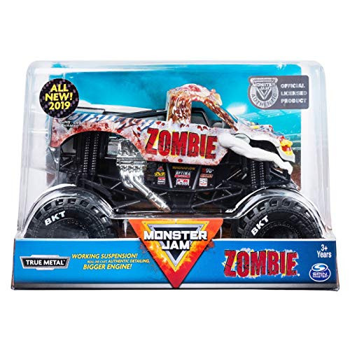 MJ Monster Jam Official Zombie Monster Truck Die Cast Vehicle  1 24 Scale